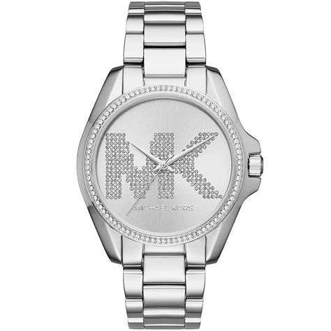 michael kors mk6554|Michael Kors MK6554 Bradshaw Silver Stainless.